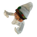 Annalee White Jubilee Doll Elf 9” Pose-able New Christmas Holiday