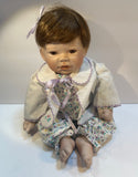 Vintage Ashton Drake SWEET MAGNOLIA  Porcelain Baby Doll 1998 Soft Body 15”