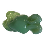 Mosser Standing Bunny with Basket of Flowers Jadeite Green 5” tall USA New Easter Spring Garden