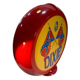 Dixie Gasoline Reproduction Plastic Gas Pump Globe New