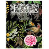 Iron Orchid Designs IOD Bungalow Rub On Transfer 8 Pages, 12” x 16”
