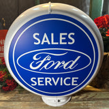 Ford Sales Service Reproduction Poly Plastic Gas Pump Globe