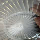 Rosso Westmoreland Clear Crystal Rooster on Basket Nest New USA