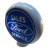 Ford Sales Service Reproduction Poly Plastic Gas Pump Globe