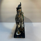 Trail Of Painted Ponies Homage Bear Paw Appaloosa Horse Figurine 7.8”H New