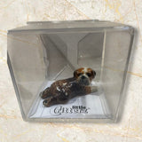 Little Critterz British Bulldog Miniature Porcelain Figurine