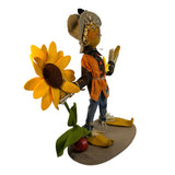 Annalee Scarecrow Sunflower Fall Autumn Thanksgiving New 11”