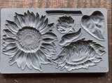 Iron Orchid Designs Sunflowers 6” x 10” IOD Mould™ Mold Summer