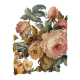 Iron Orchid Designs IOD Joie Des Roses Rub On Transfer Pad, 8 Pages, 12” x 16”