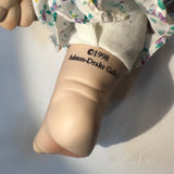 Vintage Ashton Drake SWEET MAGNOLIA  Porcelain Baby Doll 1998 Soft Body 15”