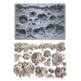 Iron Orchid Designs IOD Felicite Roses 5 x 7” Mould Floral Bouquet