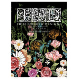 Iron Orchid Designs IOD Wander, Rub On Transfer Pad, 4 Pages, 12” x 16”