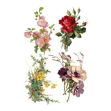 Iron Orchid Designs Catharina Rub On Transfer Pad, 8 Pages, 8” x 12”