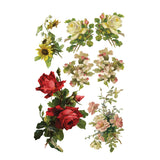 Iron Orchid Designs Catharina Rub On Transfer Pad, 8 Pages, 8” x 12”