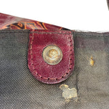 Vintage Texas A & M Aggies Leather Purse 1970s Ol Sarge Corps Of Cadets Tough Magarkin