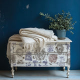 Iron Orchid Designs IOD Hameau de la Reiner Paint Inlay 12 x16” Pad™ French Farmhouse Floral