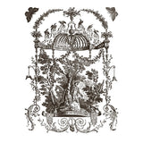 Iron Orchid Designs IOD Hameau de la Reiner Paint Inlay 12 x16” Pad™ French Farmhouse Floral