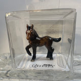 Little Critterz Justin Morgan Horse Colt Pony Miniature