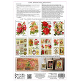 Iron Orchid Designs IOD Ephemeral Melange Rub On Transfer Pad 8 Pages, 8” x 12”