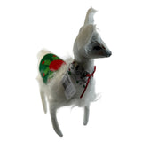 Annalee 10" Christmas Holly Jolly Llama Hand Painted Doll Holiday New