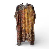 Styline Floral One Size  Light Weight Kimono Boho Multi Color Blue Brown New