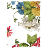 Iron Orchid Designs IOD Wall Flower Rub On Transfer Pad, 8 Pages, 12” x 16”