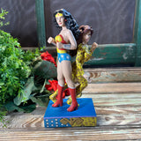 Jim Shore Wonder Woman vs Cheetah