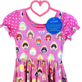 Charlie’s Project Twirl Dress Pink Disney Inspired Princesses Ruffles Pockets