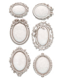 Iron Orchid Designs Vintage Brooches 6” x 10” IOD Mould™ Frames Mold