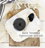 Beeswax Furniture Polish - Dark