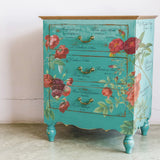 Iron Orchid Designs IOD Redoute II Rub On Transfer, 8 Page Pad, 12” x 16”