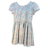 Charlie’s Project Twirl Dress Unicorns Hearts Blue Pockets Size 2T New