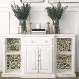 Iron Orchid Designs IOD Millot’s Pages Rub On Transfer Pad 8 Pages, 12” x 16”