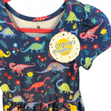 Twirl Dress Dinosaurs Blue Size 2T Pockets New Toddler STEM