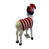 Annalee Patriotic Goat Top Hat Flag Stars Stripes New America USA
