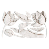 Iron Orchid Designs Tulips 6” x 10” IOD Mould™ Mold Spring Easter