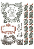 Iron Orchid Designs Paint Inlay Twelfth Night Eight 12” x 16” Sheets