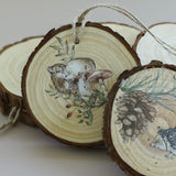Iron Orchid Designs IOD The Bramblewood Diaries Transfer Pad, 8 Pages 8” x 12” Months Birds Deer