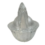 Rosso Westmoreland Clear Crystal Rooster on Basket Nest New USA