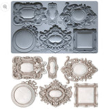 Iron Orchid Designs Frames 3 Mould 6” x 10” Ornate Baroque