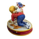 Mary Engelbreit 1999 Working Mother Son Daughter Baby Mom Family Figurine Vintage