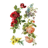 Iron Orchid Designs Catharina Rub On Transfer Pad, 8 Pages, 8” x 12”