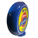 Chevrolet Poly Plastic Reproduction Gas Pump Globe New