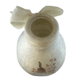 Vintage Altered Upcycled Milk Bottle Vase Cats Kittens Butterflies Floral Cottagecore