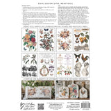 Iron Orchid Designs IOD Saint Quen™ Rub On Transfer Pad 8 Pages, 8” x 12”