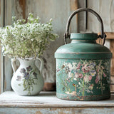 Iron Orchid Designs Wilde Bloemen Rub On Transfer Pad, 8 Pages, 8” x 12”