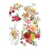 Iron Orchid Designs Saint Germain Rub On Transfer Pad, 8 Pages, 12” x 16”