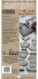 Iron Orchid Designs IOD Invitation Only Mould 6” x 10” Mold Cat Dog Deer Fox