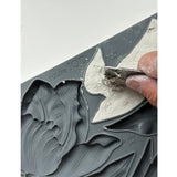 Iron Orchid Designs Tulips 6” x 10” IOD Mould™ Mold Spring Easter