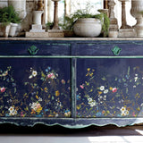 Iron Orchid Design Lost Garden Rub On Transfer Pad, 8 Pages, 12” x 16”